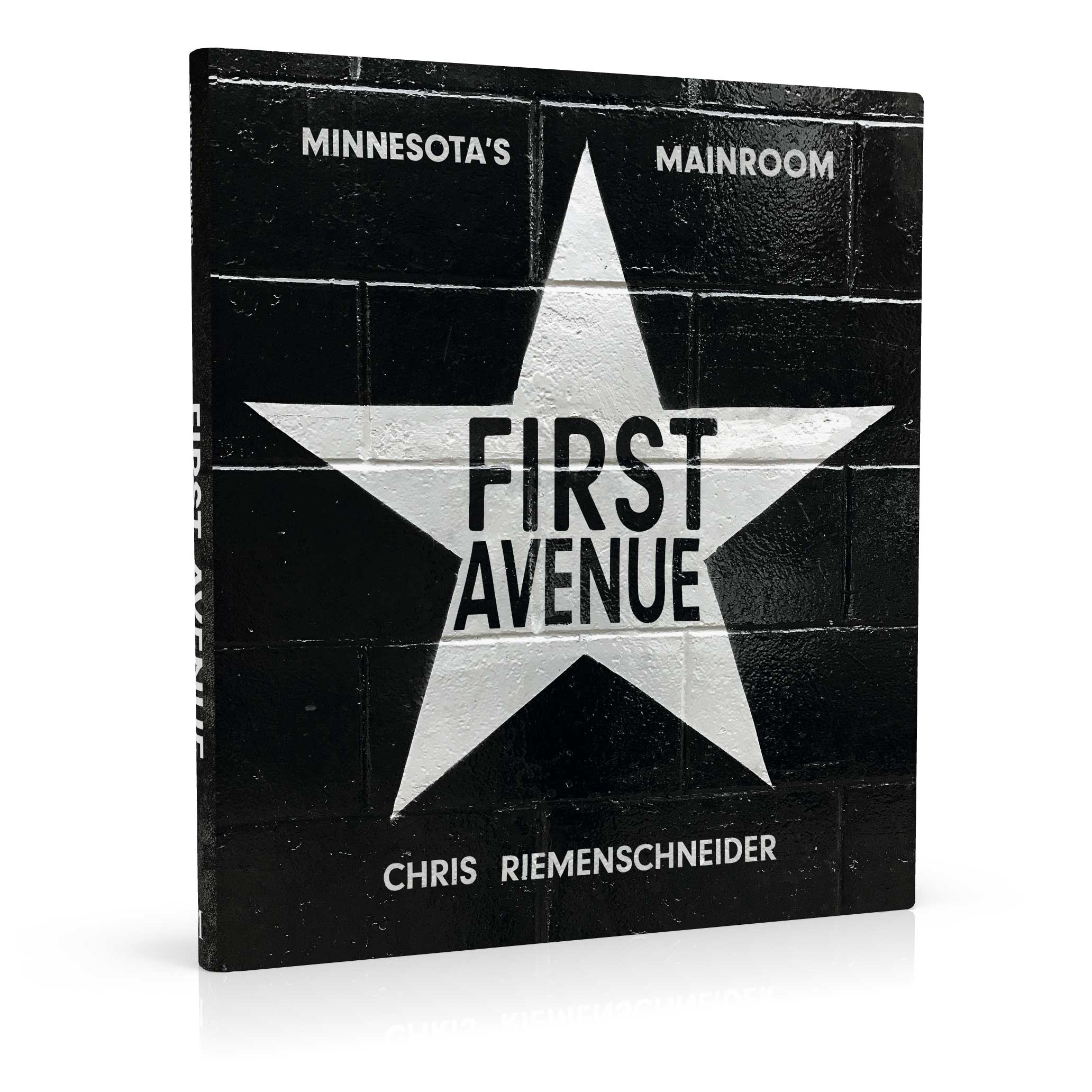 Book cover design for First Avenue