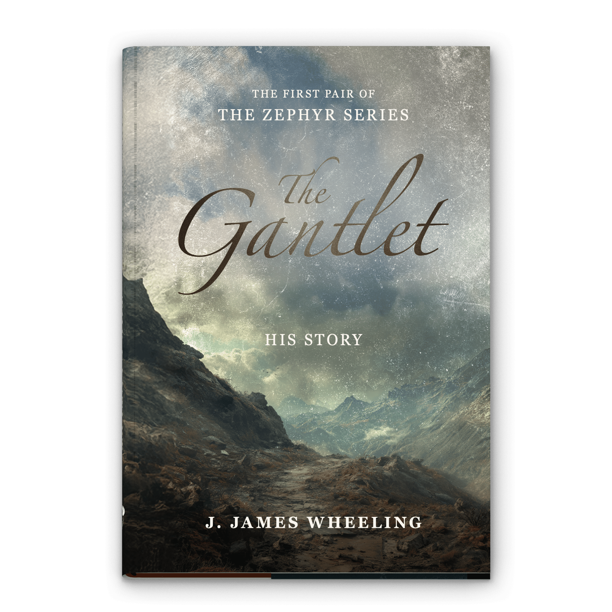 Book cover design, book interior design, typesetting, ebook conversion; print buying; and publishing services for The Gantlet by Mayfly book design and publishing services