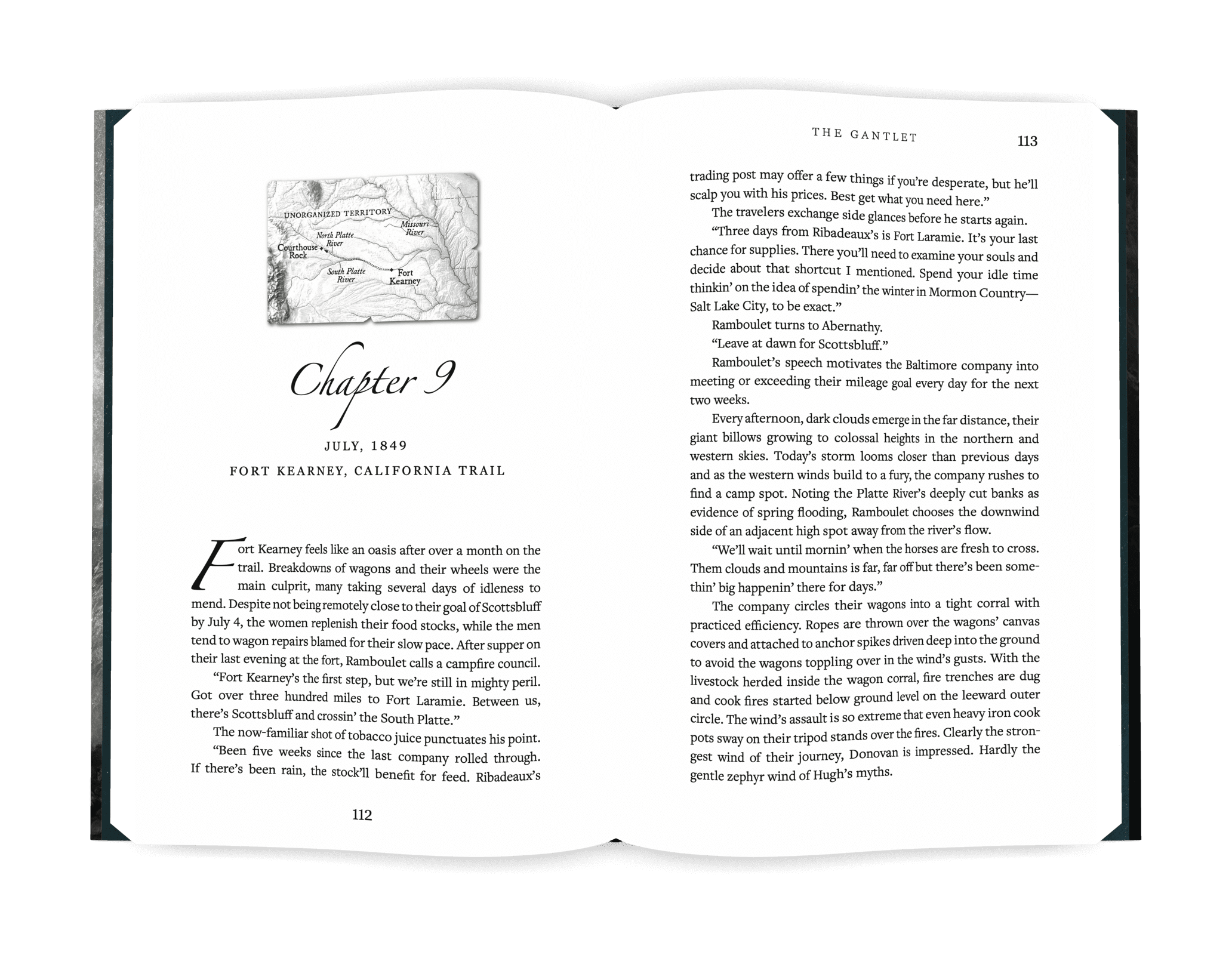Book cover design, book interior design, typesetting, ebook conversion; print buying; and publishing services for The Gantlet by Mayfly book design and publishing services